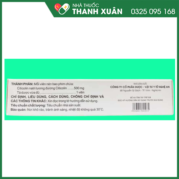 Naciti 500mg điều trị suy giảm nhận thức ở người lớn tuổi